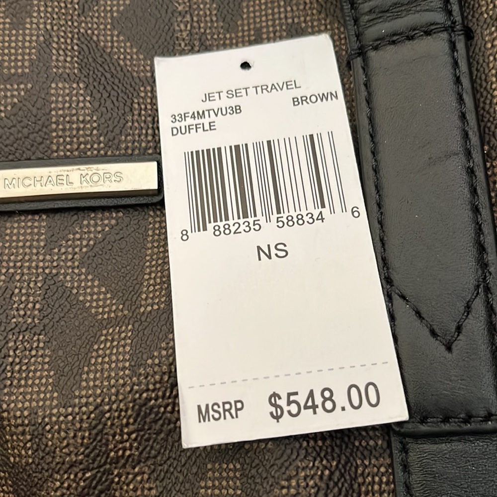 Michael Kors Jet Set Travel Duffle - Picture 8 of 8